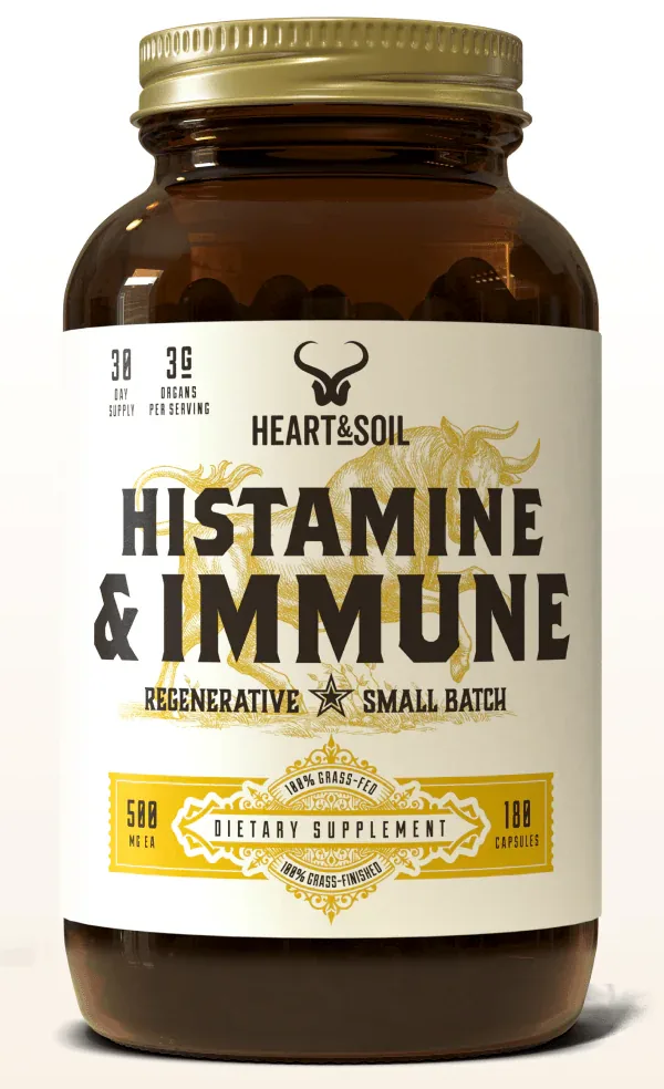 Heart & Soil Histamine & Immune | Spring Allergy Support Supplement